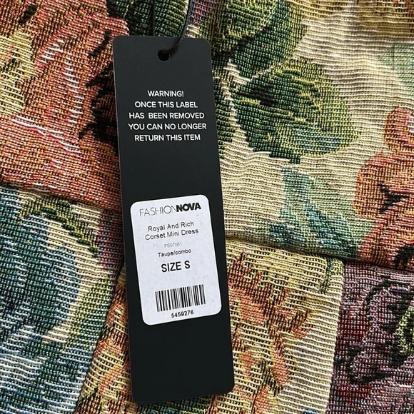 Floral Bustier Dress - Picture 6 of 12